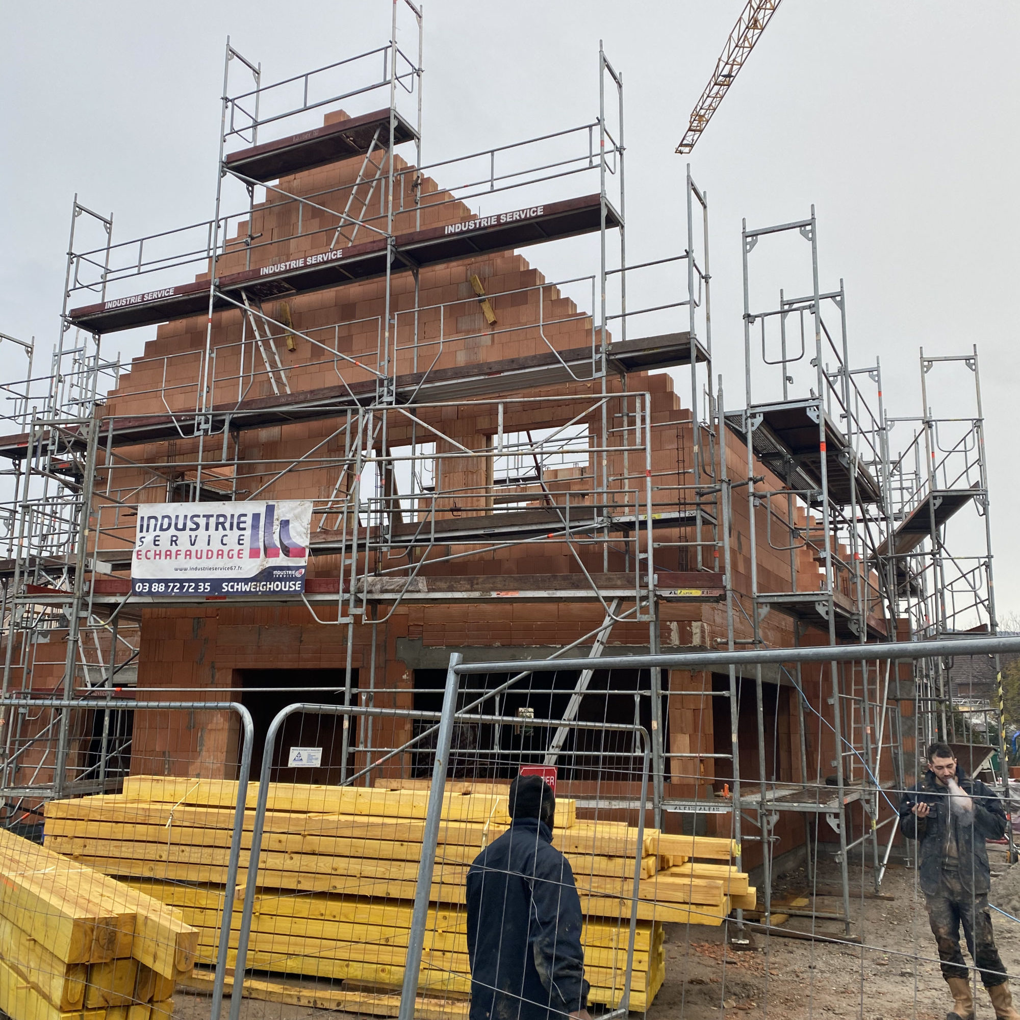 Construction d’un laboratoire – Wissembourg Lingolsheim