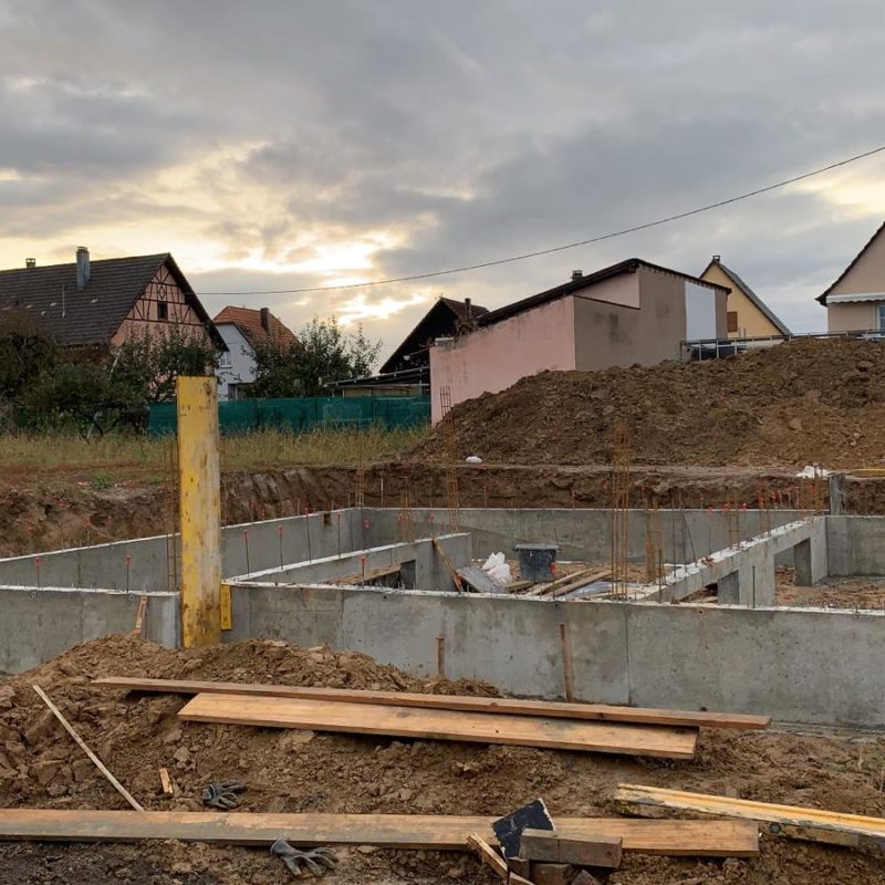 CONSTRUCTION PAVILLON DONNENHEIM_1 800X800 | EST Maçonnerie Est Maçonnerie : votre entreprise de maçon-coffreur sur le secteur de Strasbourg et Haguenau Sélestat 5